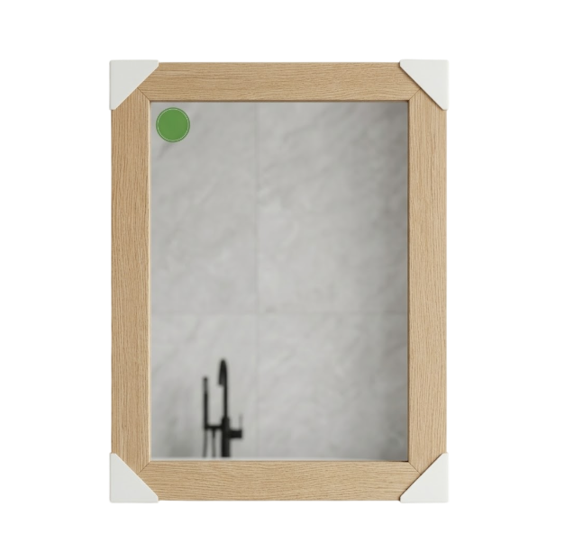Gương soi treo tường khung giả gỗ - Ngọc Thúy Home