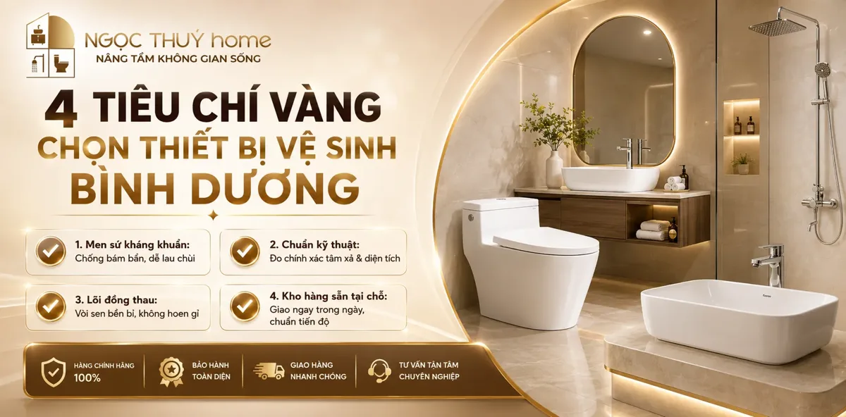 Top 8 Cửa Hàng Thiết Bị Vệ Sinh Bình Dương Uy Tín, Giá Kho