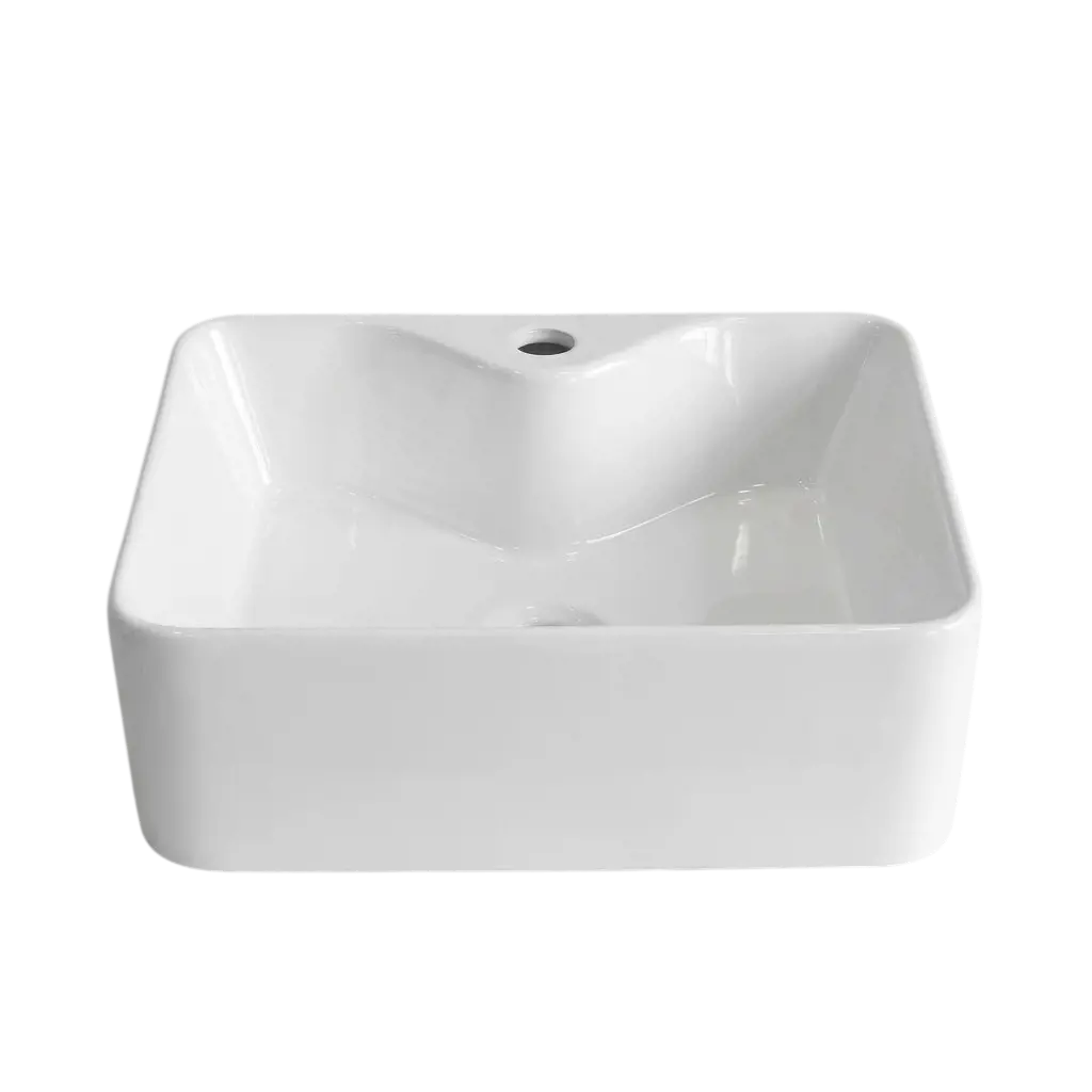 Chậu Lavabo Sứ Đặt Bàn Trắng Bóng | Lavabo Bình Dương