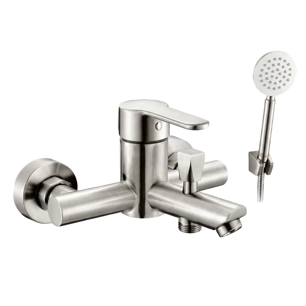 Củ Sen Nóng Lạnh + Tay Sen XT-203 | Thiết Bị Vệ Sinh Bình Dương