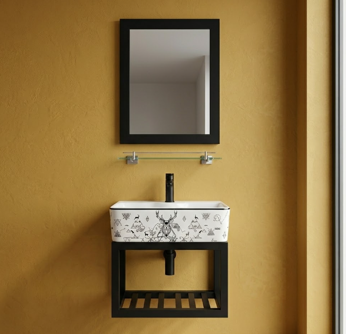 Bộ Chân Lavabo - 01: Thiết Kế Industrial Cá Tính & Phá Cách