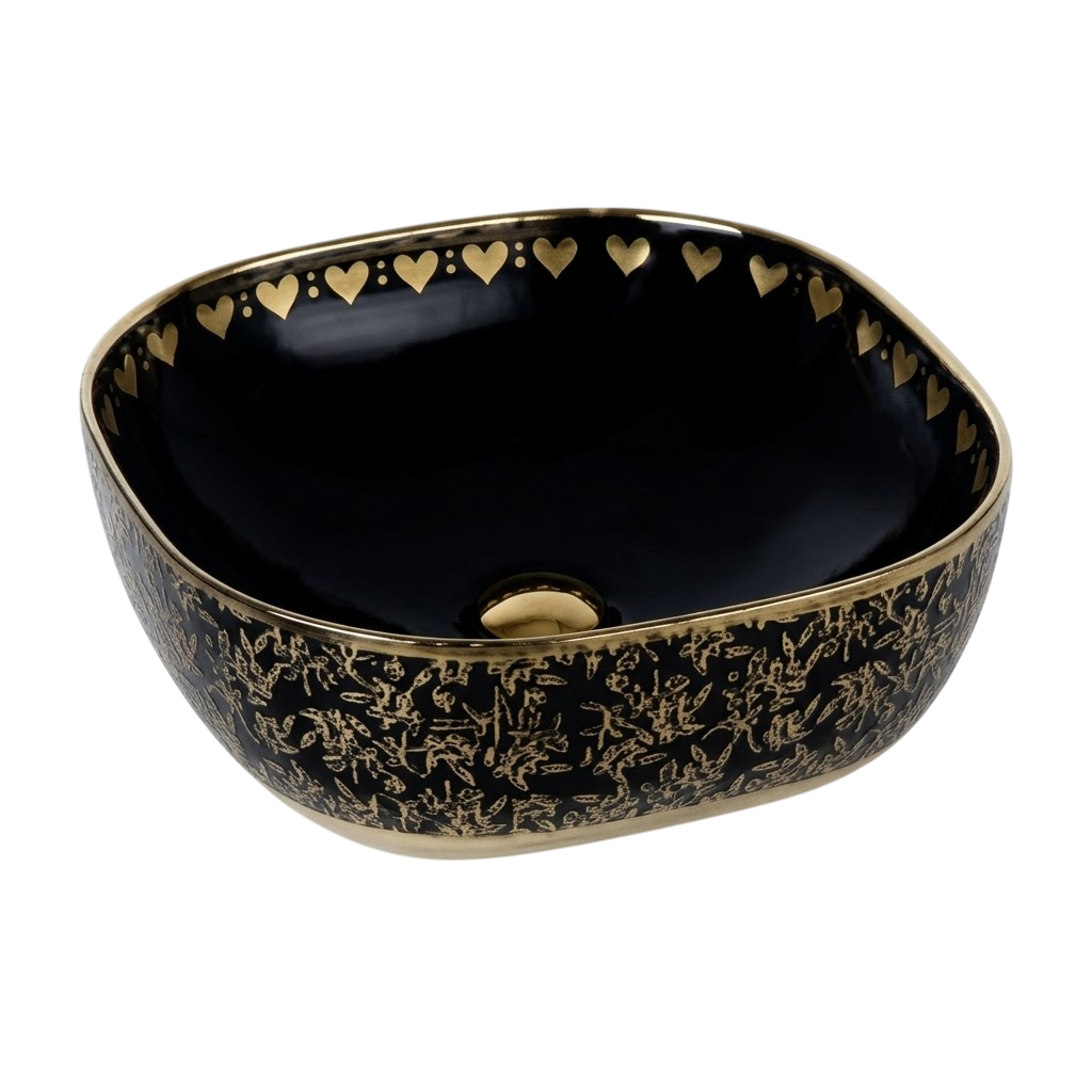 Chậu Lavabo đặt bàn sứ nghệ thuật - LB 51