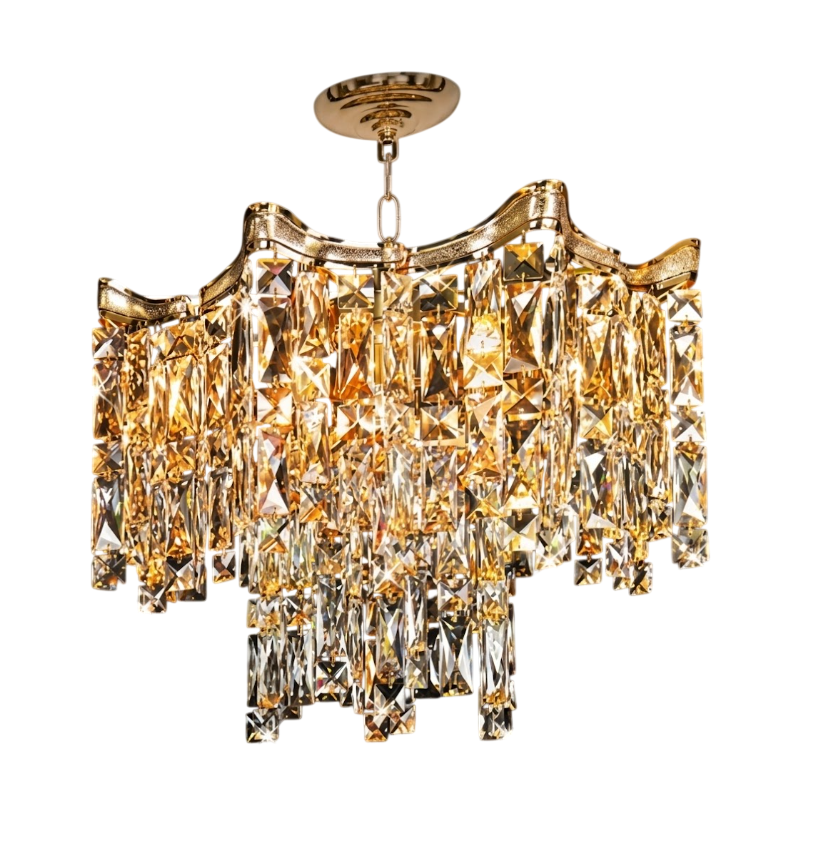 Đèn Chùm Pha Lê Cao Cấp NC 2160 A - Ngọc Thúy Home