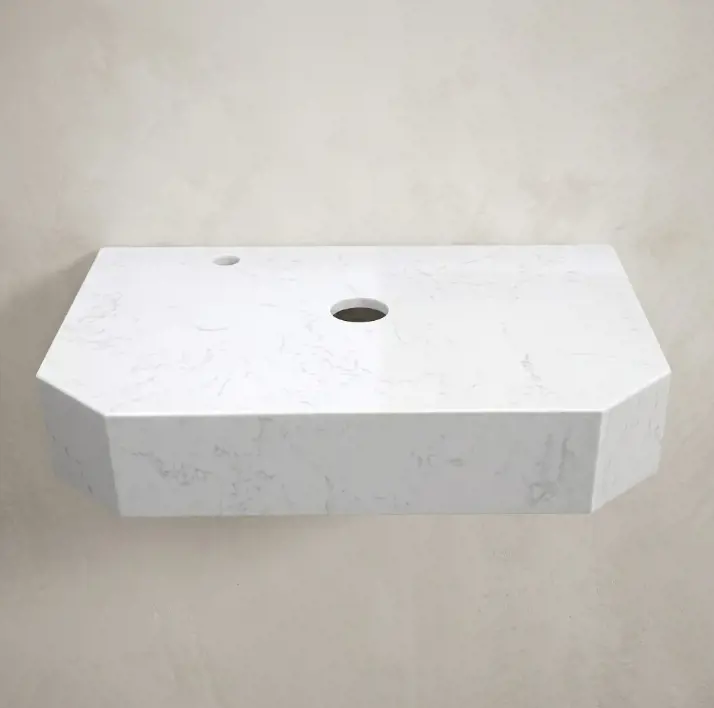 Bàn Đá Lavabo BD-015T | Lavabo Bình Dương - Nội Thất Ngọc Thúy