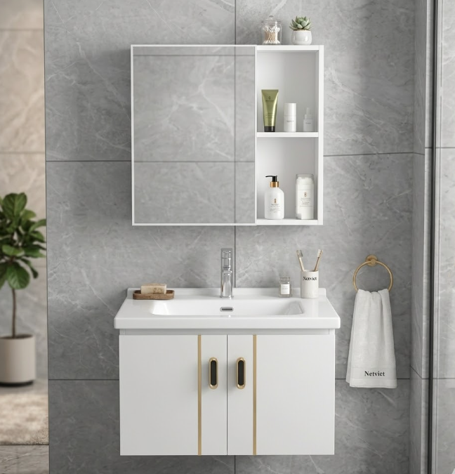 Bộ Tủ Lavabo Treo Tường N05T