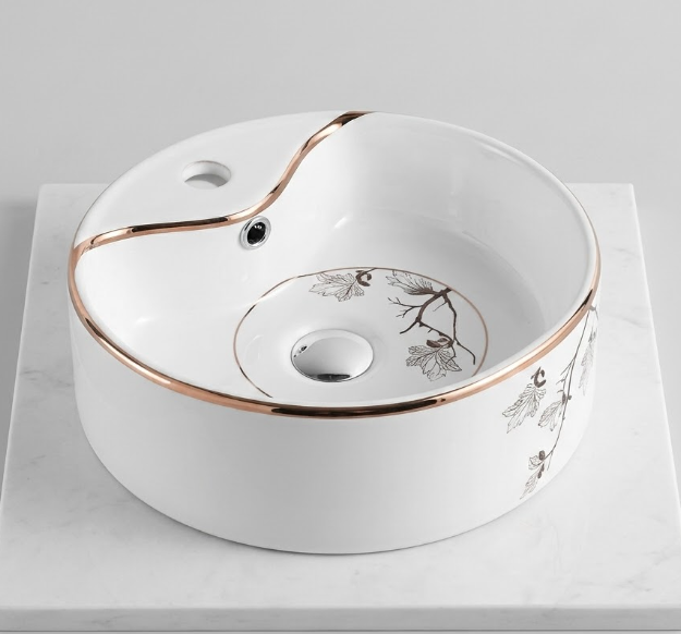 Chậu Lavabo sứ nghệ thuật LB 14