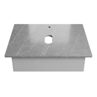 Hình ảnh Bàn Đá Lavabo BD-019 Xám | Lavabo Bình Dương
