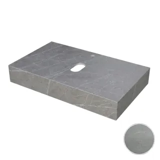 Hình ảnh Bàn Đá Lavabo BD-020 Xám | Lavabo Bình Dương