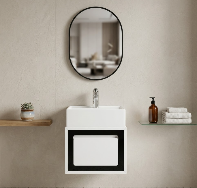 Bộ tủ chậu Lavabo nhỏ gọn - Tủ lavabo - 26 - Ngọc Thúy Home