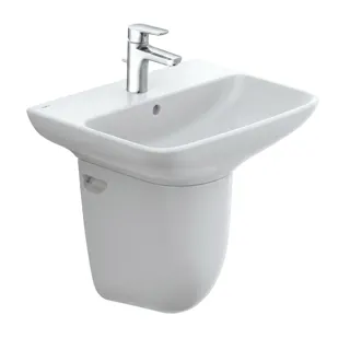Bộ chậu rửa lavabo treo tường INAX AL-289V và chân lửng INAX L-288VC - Nội Thất Ngọc Thúy