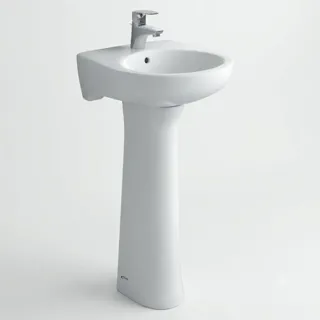 Bộ chậu rửa lavabo treo tường INAX L-282V và chân dài INAX L-284VD - Nội Thất Ngọc Thúy