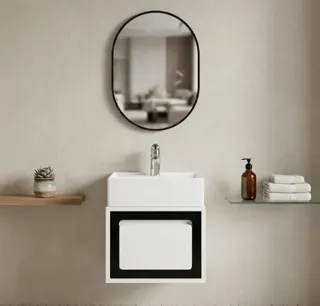 Bộ Tủ Chậu Lavabo Nhỏ Gọn Tủ Lavabo 26 | Lavabo Bình Dương