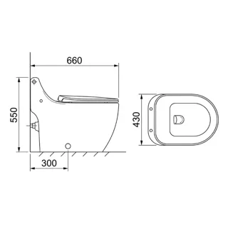 Hình ảnh Bồn Cầu Liên Khối XT-BC 18 | Thiết Bị Vệ Sinh Bình Dương