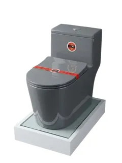 Bồn Cầu Một Khối XT Pro Màu Xám Bóng | Thiết Bị Vệ Sinh Bình Dương - Nội Thất Ngọc Thúy