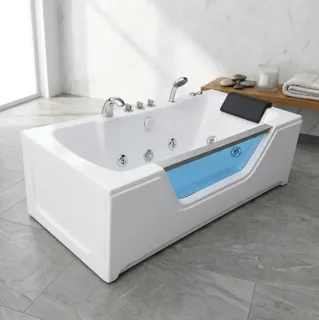 Hình ảnh Bồn Tắm Massage Kính BT 02 | Thiết Bị Vệ Sinh Bình Dương