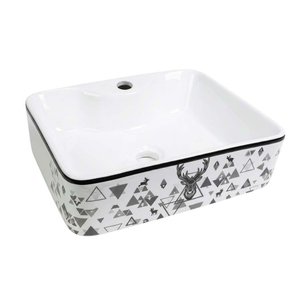 Chậu Lavabo sứ nghệ thuật LB 34