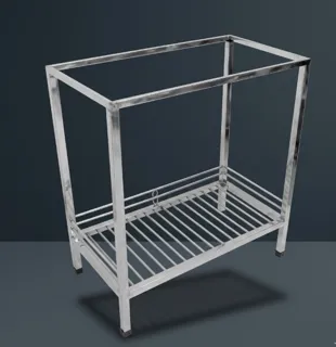 Chân chậu rửa inox đặt kích thước theo yêu cầu - Nội Thất Ngọc Thúy
