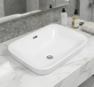 Chậu Lavabo Bán Âm LB 89 | Lavabo Bình Dương - Nội Thất Ngọc Thúy