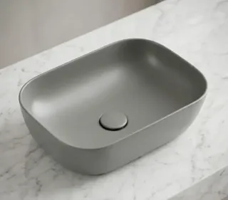 Chậu Lavabo LB 42 Xám | Lavabo Bình Dương - Nội Thất Ngọc Thúy