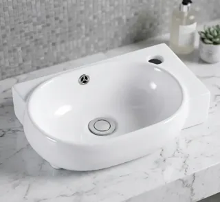 Chậu Lavabo Góc LB 84 | Lavabo Bình Dương - Nội Thất Ngọc Thúy