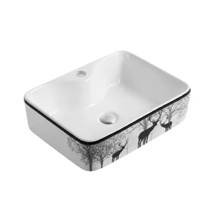 Chậu Lavabo Sứ Nghệ Thuật LB 07 | Lavabo Bình Dương - Nội Thất Ngọc Thúy
