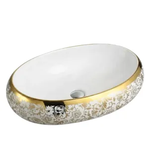 Chậu Lavabo Sứ Nghệ Thuật LB 15 | Lavabo Bình Dương - Nội Thất Ngọc Thúy