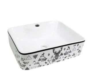 Chậu Lavabo Sứ Nghệ Thuật LB 34 | Lavabo Bình Dương - Nội Thất Ngọc Thúy