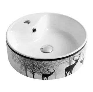 Chậu Lavabo Sứ Nghệ Thuật LB 13 | Lavabo Bình Dương - Nội Thất Ngọc Thúy