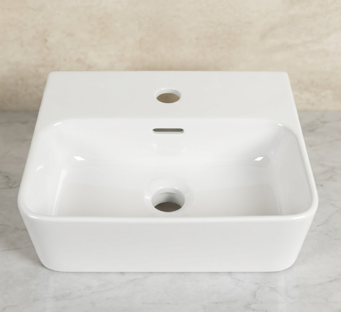 Chậu Lavabo Treo Tường Cao Cấp LB 660