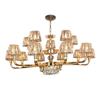 Đèn Chùm Pha Lê NC 7037/10+5 | Đèn Trang Trí Thủ Dầu Một Bình Dương