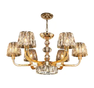 Đèn Chùm Pha Lê NC 7037/6 | Đèn Trang Trí Thủ Dầu Một Bình Dương