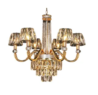 Đèn Chùm Pha Lê NC 9366/6 | Đèn Trang Trí Thủ Dầu Một Bình Dương