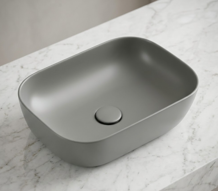 Chậu Lavabo Cao Cấp LB 42 Xám