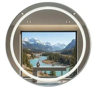 Gương Tròn Đèn LED | Gương Nhà Tắm Bình Dương - Nội Thất Ngọc Thúy