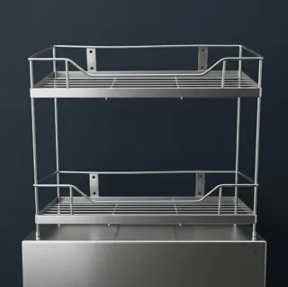 Kệ gia vị 2 tầng inox 304 KGV - 04