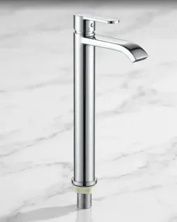 Vòi Lavabo Nóng Lạnh Thân Cao Inox Cao Cấp | Thiết Bị Vệ Sinh Thủ Dầu Một Bình Dương - Nội Thất Ngọc Thúy